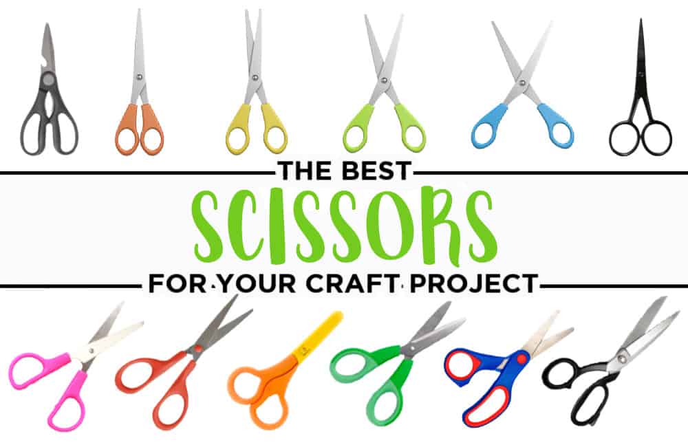 Different Types of Scissors For Your Craft Projects - Made with HAPPY